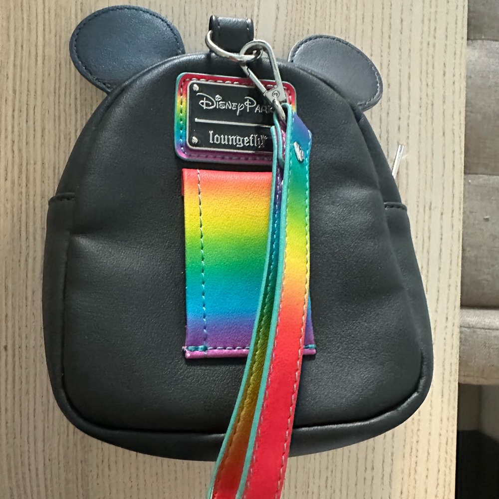 Disney Black Mini Backpack